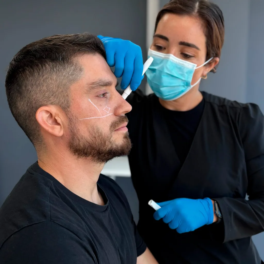 tratamiento facial rellenos en Clínica EM