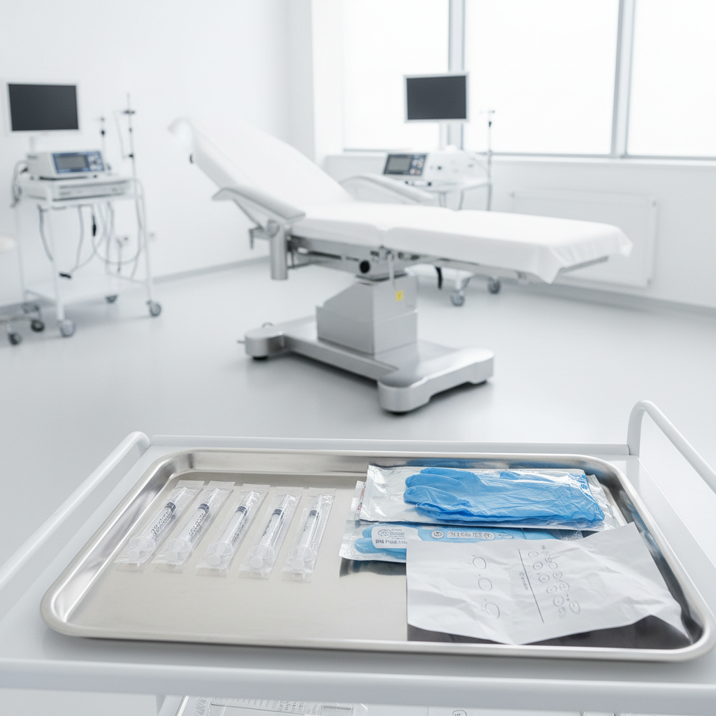 M&eacute;dico planificando tratamientos para un paciente mientras revisa en una ficha cl&iacute;nica Cu&aacute;ndo es el Black Friday Est&eacute;tica Chile 2026 para coordinar ofertas con seguridad.